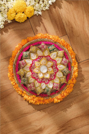 Marigold Flower Rangoli