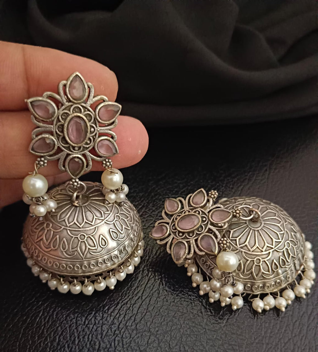 Bhavna medium size jhumkas