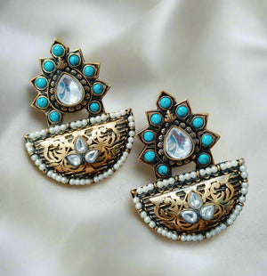 Rishika Turquoise Earrings