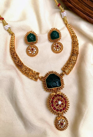Swetha Kemp Hasli Set with Earrings