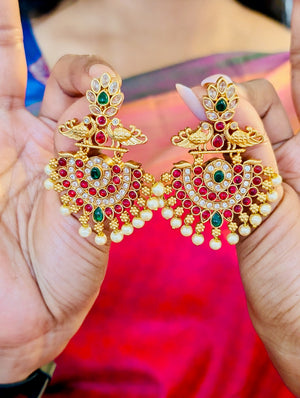 Swathi Kemp Chandbali Earrings