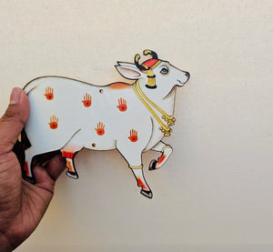 Pichwai MDF Cow Cutout - Pair