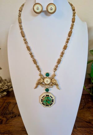 Hera Apala Inspired Necklace Set with Earrings