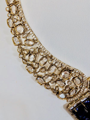 Reva Hydrostone Necklace with Earrings