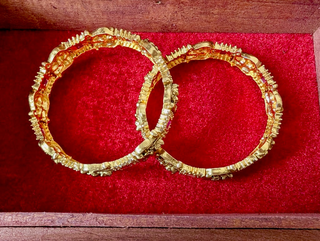 Lakshmi Antique Bangle Pair