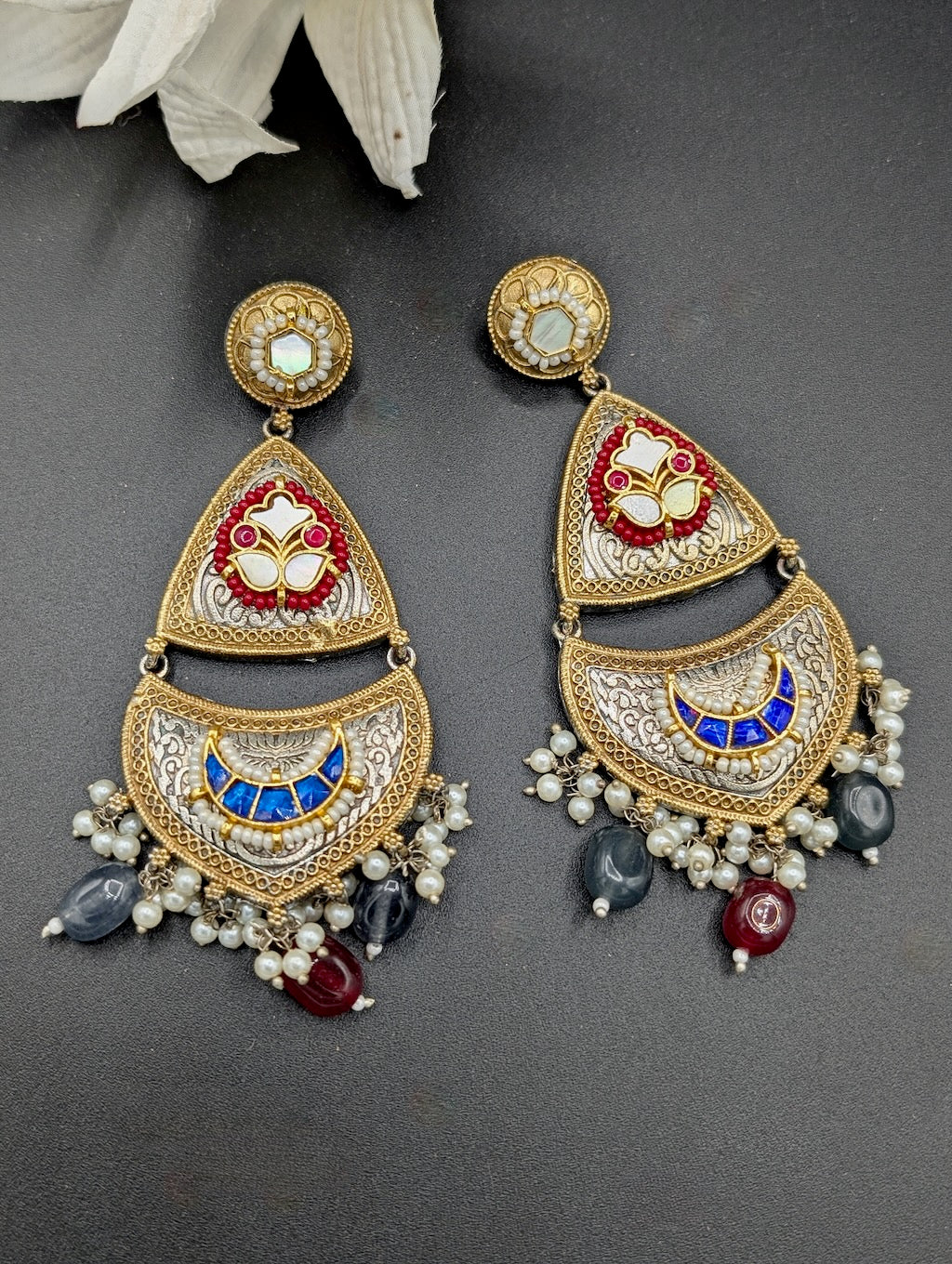 Riya Meenakari Earrings