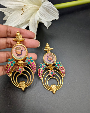 Artisan Jadau Kemp Masterpiece Earrings