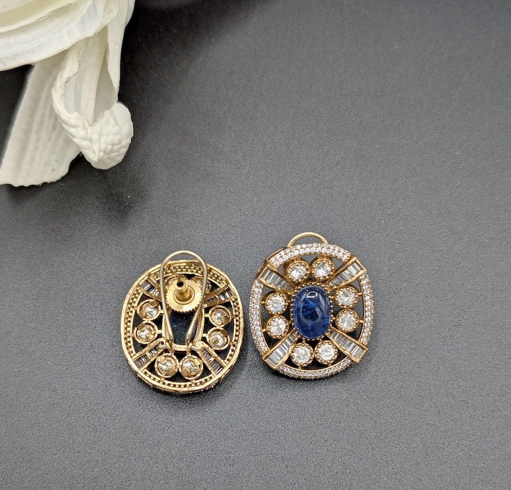 The Royal Moissanite Choker with Studs