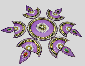 Diya Rangoli