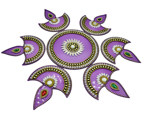 Diya Rangoli