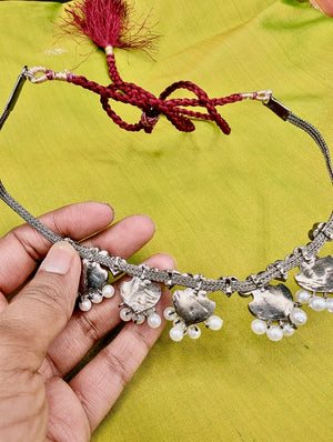 Tarini Kemp Necklace in Black Polish