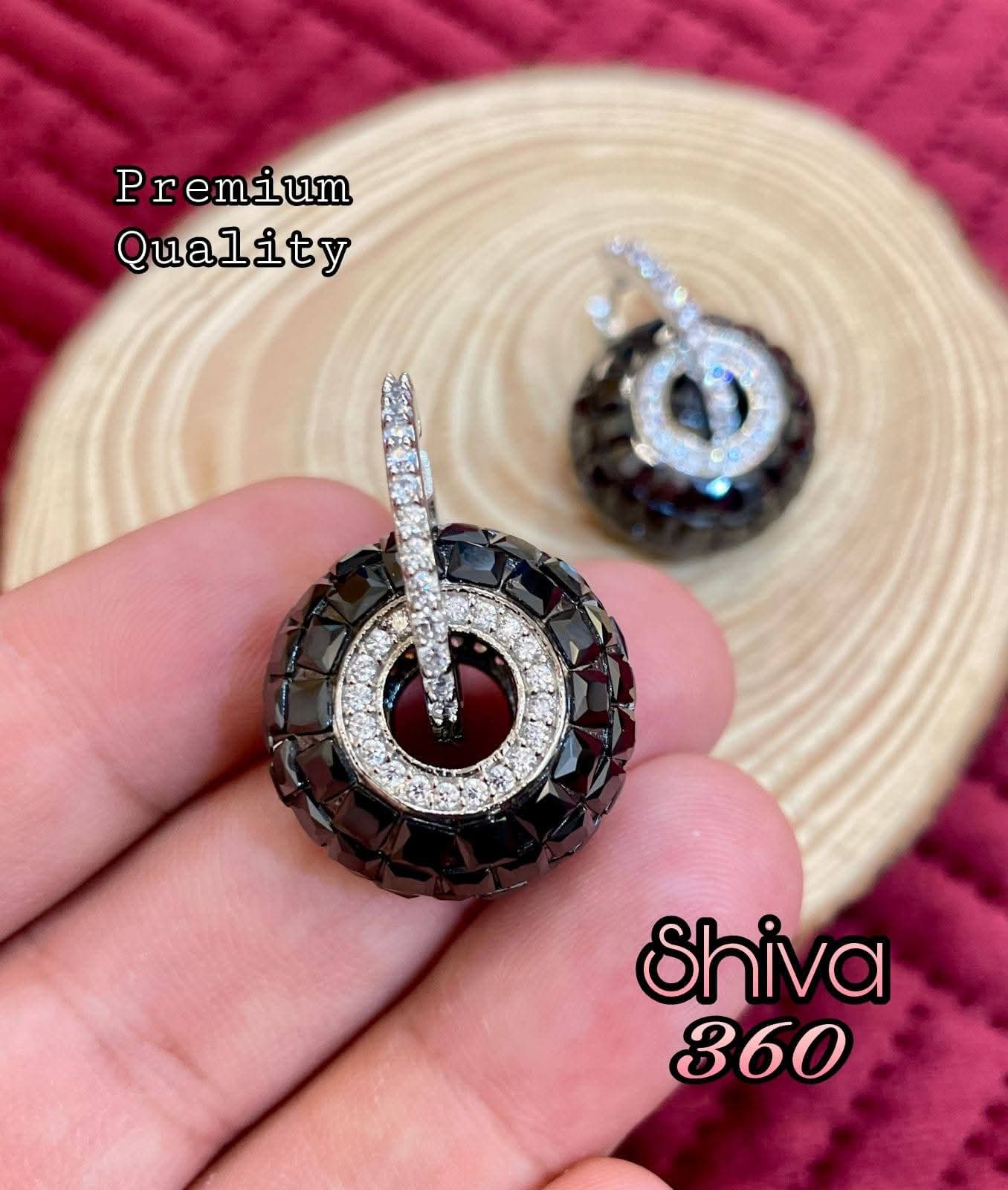 Isha Invisible Setting Hoops