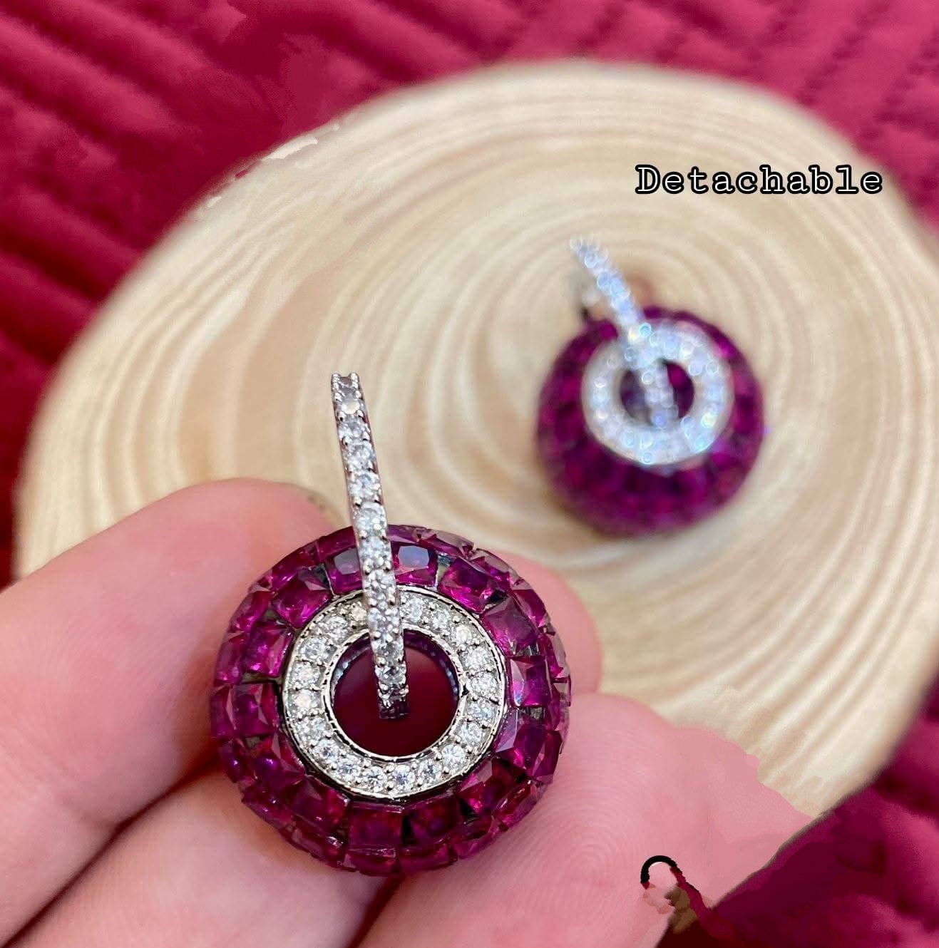 Isha Invisible Setting Hoops