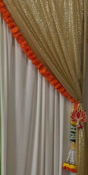 5ft Marigold Bell Hanging (Pair)