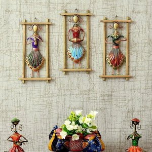 Handmade Set of Lady Musicians