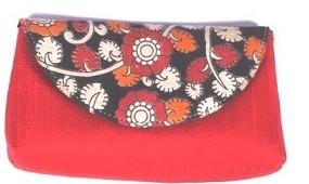 Kalamkari Purse in Raw Silk (Big)